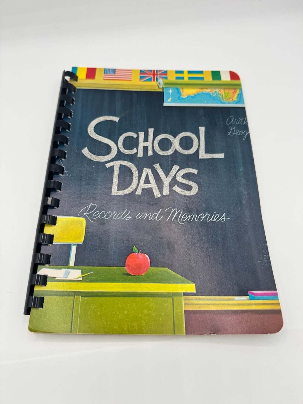 1960s WinCraft School Days Records and Memories Book Edition 1216 Vintage